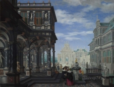 londongallery/dirck van delen - an architectural fantasy